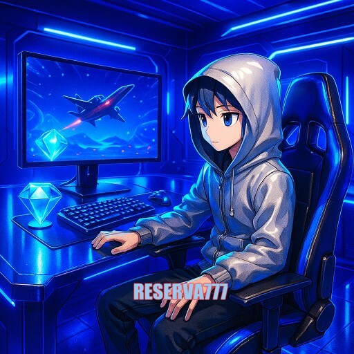 Imagem promocional da RESERVA777 mostrando a plataforma e suas vantagens
