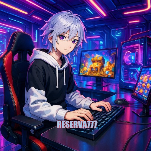 Imagem promocional da RESERVA777 mostrando a plataforma e suas vantagens