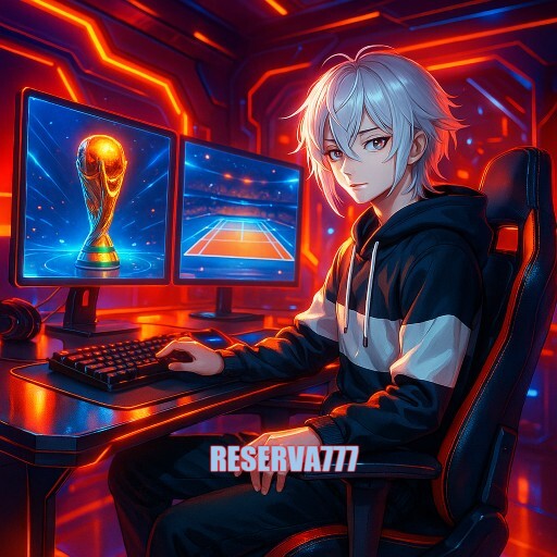 Imagem promocional da RESERVA777 mostrando a plataforma e suas vantagens