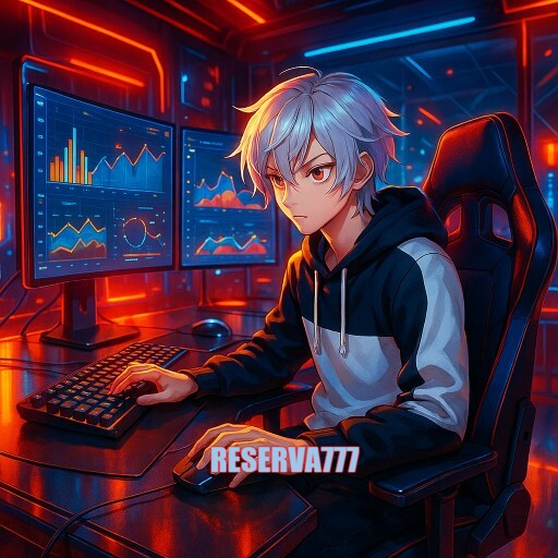 Imagem promocional da RESERVA777 mostrando a plataforma e suas vantagens
