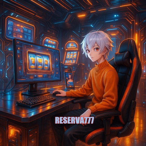 Imagem promocional da RESERVA777 mostrando a plataforma e suas vantagens