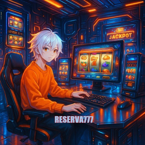 Imagem promocional da RESERVA777 mostrando a plataforma e suas vantagens