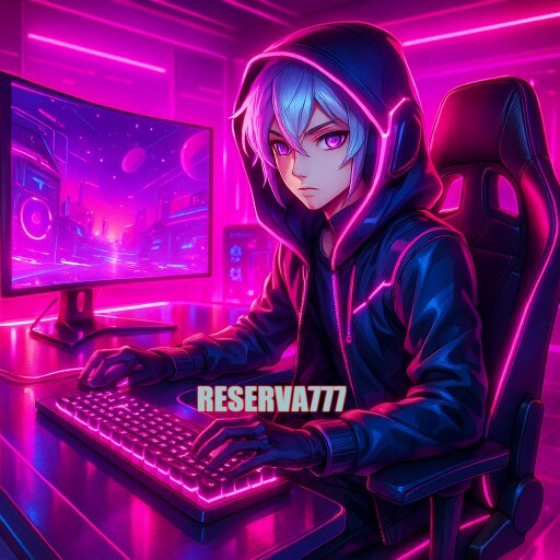 Imagem promocional da RESERVA777 mostrando a plataforma e suas vantagens