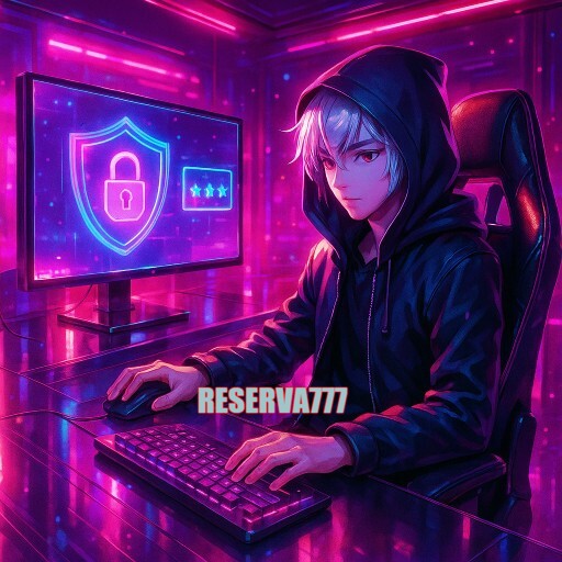 Imagem promocional da RESERVA777 mostrando a plataforma e suas vantagens