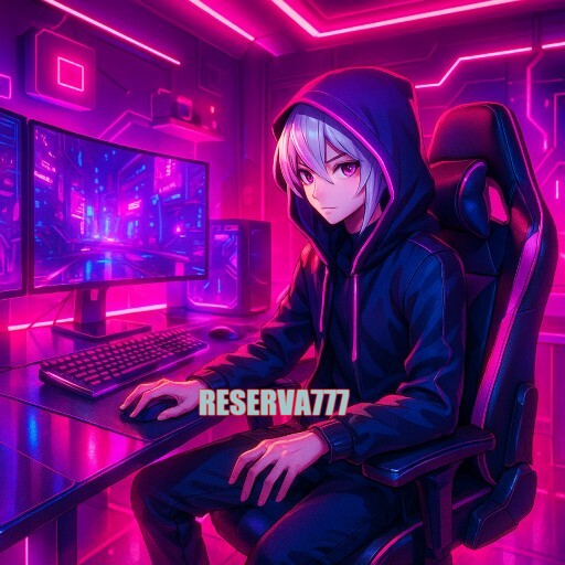 Imagem promocional da RESERVA777 mostrando a plataforma e suas vantagens